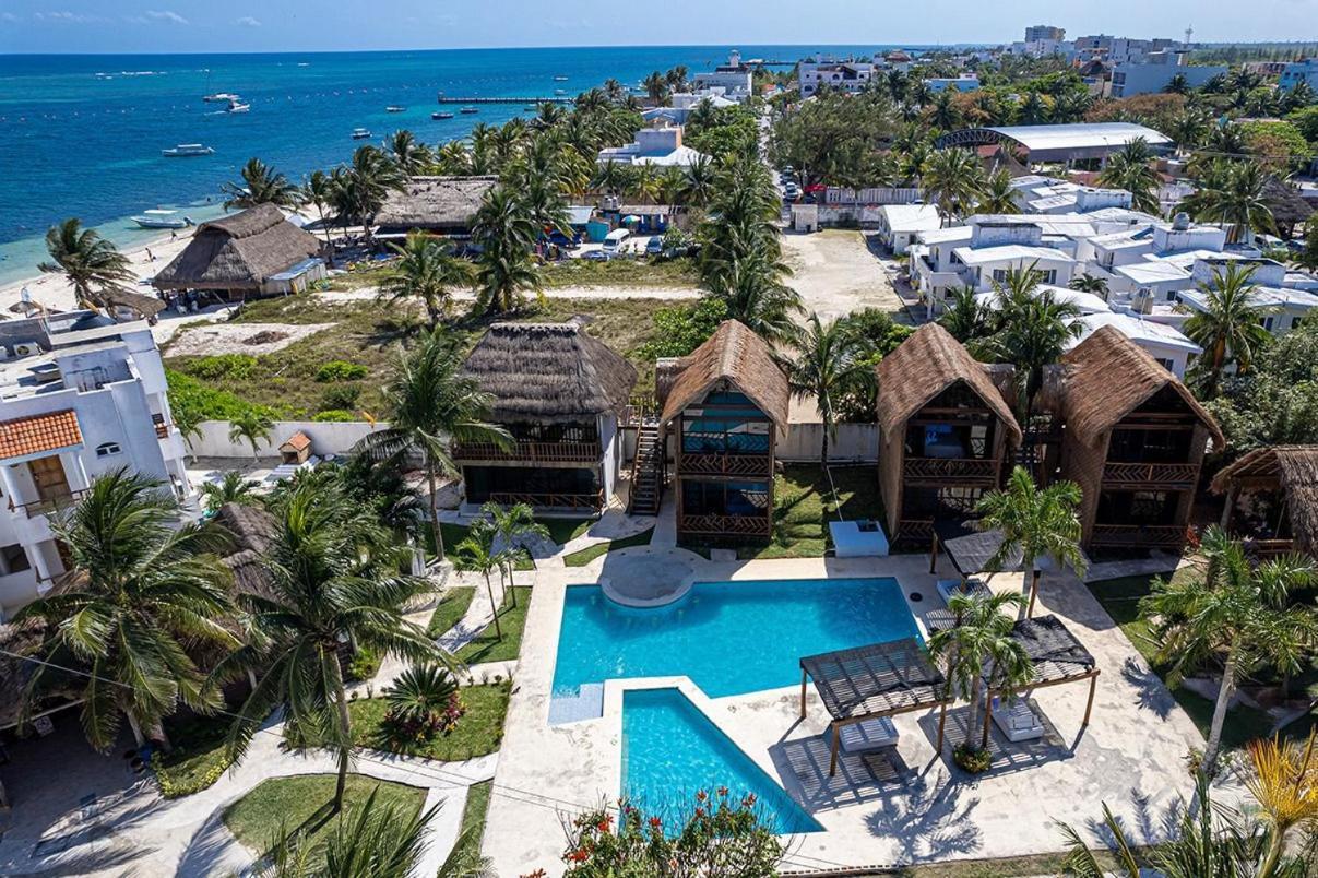 פוארטו מורלוס Kabanas & Beach Club Ojo De Agua מראה חיצוני תמונה